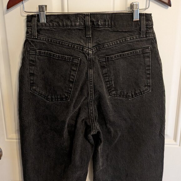 NWT Abercrombie + Fitch Curve Love The 90s Straight Ultra High Rise Size 27 / 4 - Picture 8 of 13